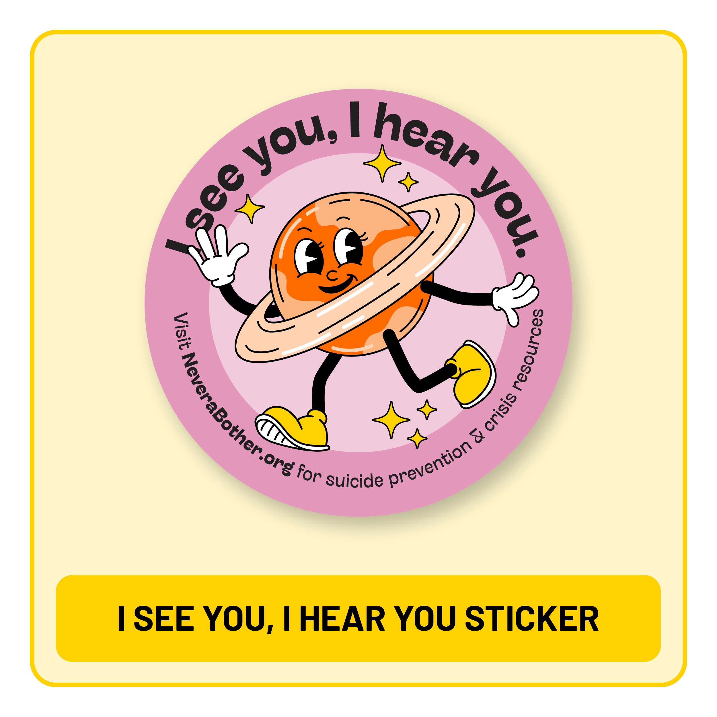 A free outreach toolkit to share Never a Bother suicide prevention messaging.