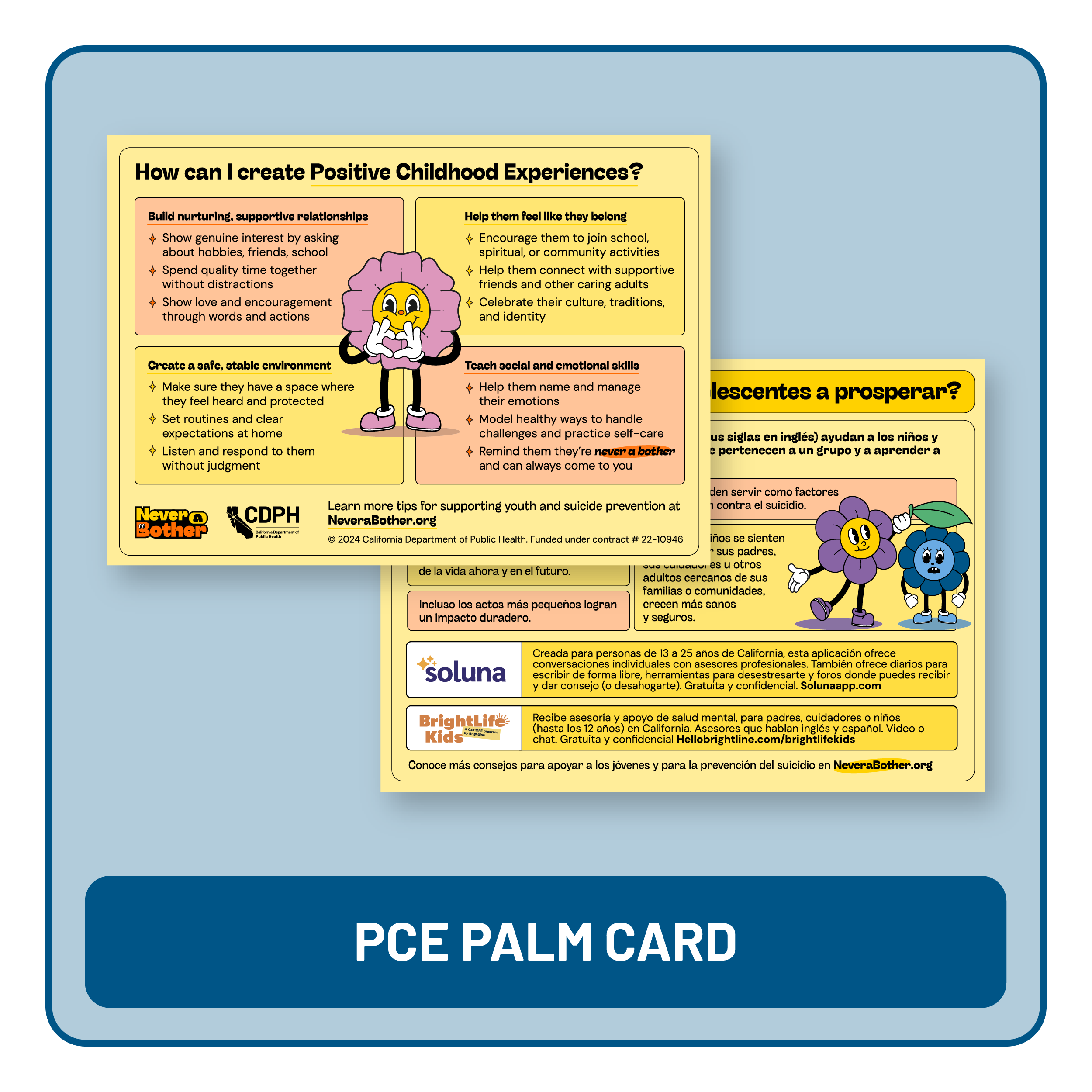 A free outreach toolkit to share Never a Bother suicide prevention messaging.